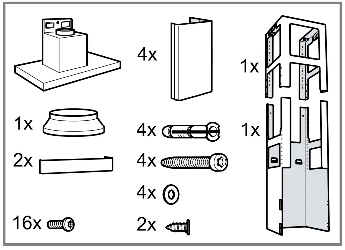 GAGGENAU AI240191 Island Hood - fig 4