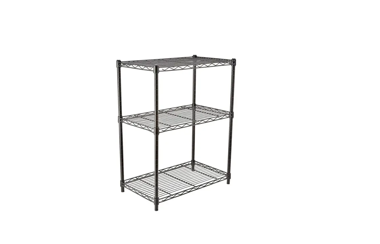 Amazon Basics B01lwp8al2 3-shelf Shelving Unit User Manual