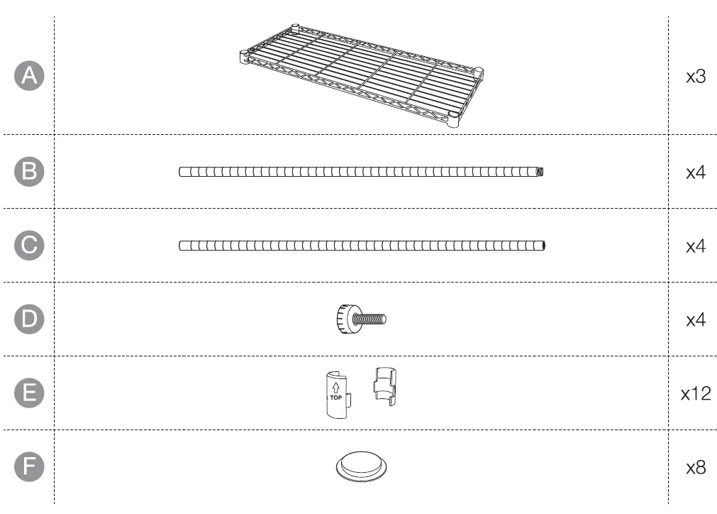 amazon-basics-B01LWP8AL2-3-Shelf-Shelving-Unit-FIG-2