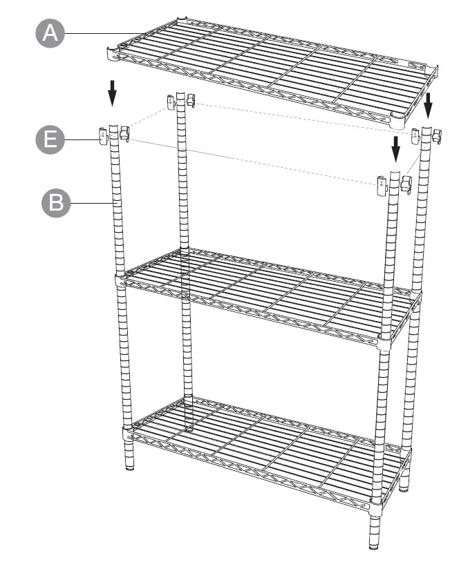 amazon-basics-B01LWP8AL2-3-Shelf-Shelving-Unit-FIG-7
