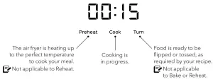 Cooking status