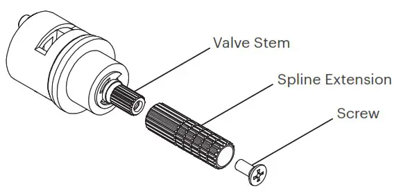 rogerseller 3606013207 Wall Mixer with Outlet - Installation 1