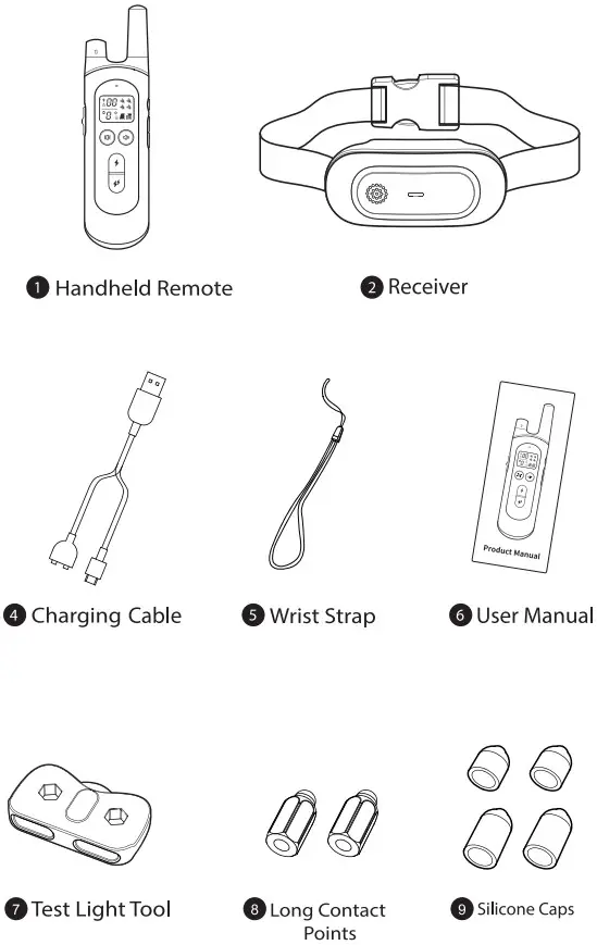Dongguan Paitege Pet Products TC 20A Dog Training Collar - Figure 1