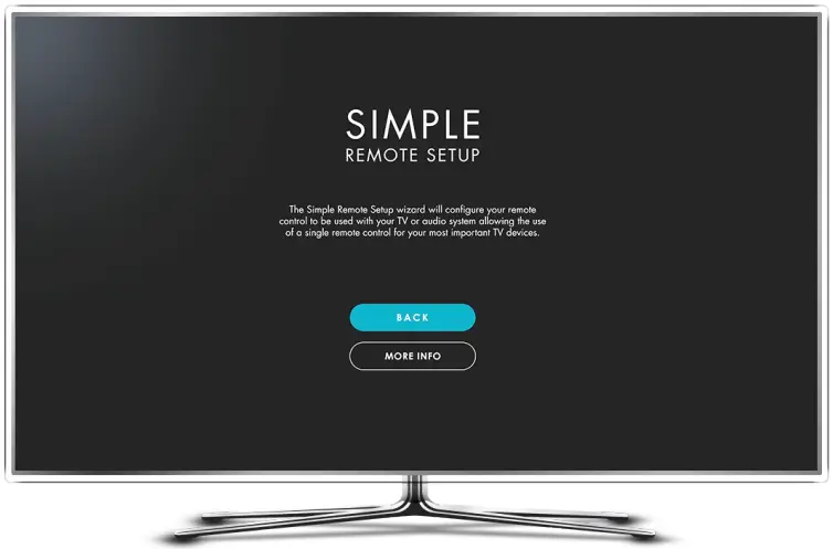 Controlling the TV with your Maxi remote