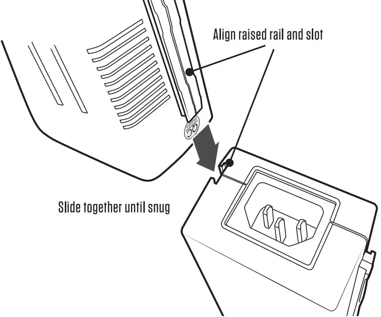 Interlocking Slide Mount - Optional