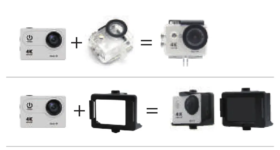 Xmate Shot Pro Sports Action Camera - Camera