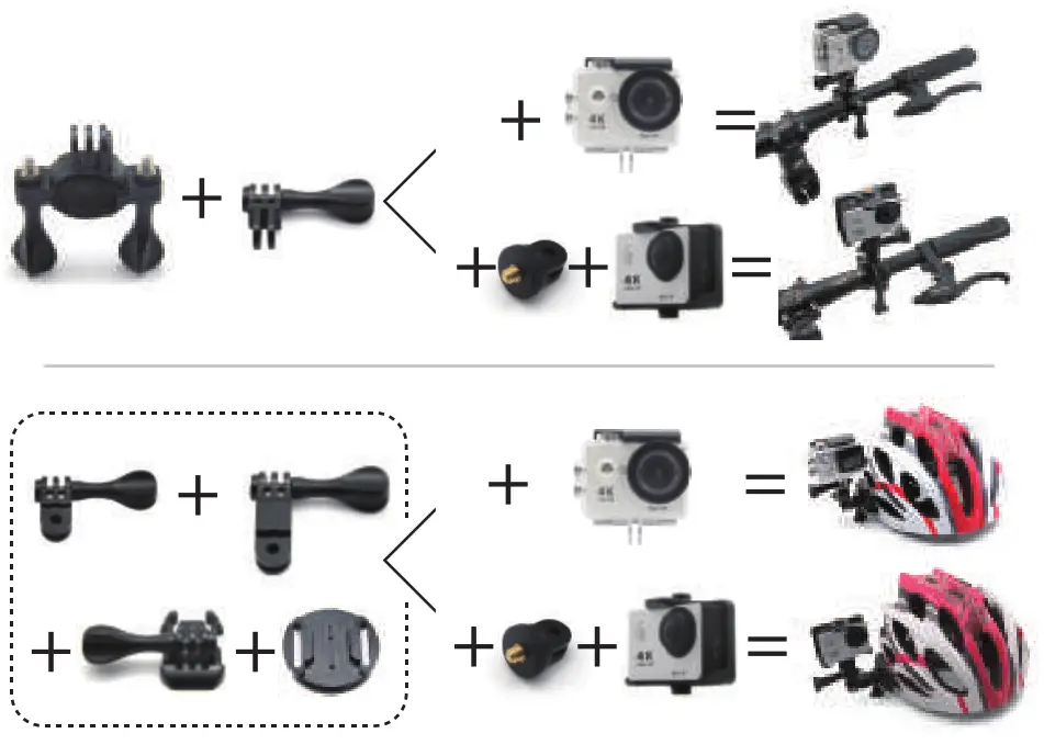 Xmate Shot Pro Sports Action Camera - Camera4