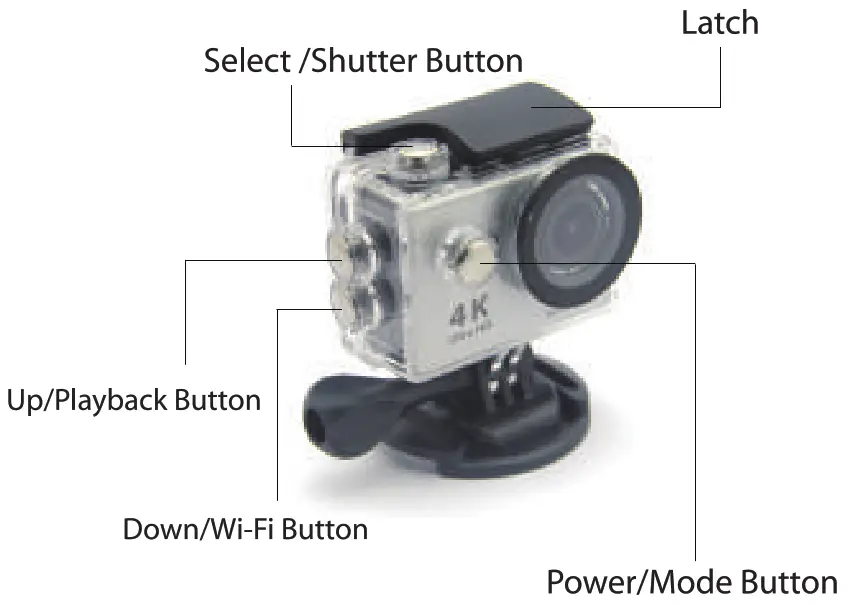 Xmate Shot Pro Sports Action Camera - warring2