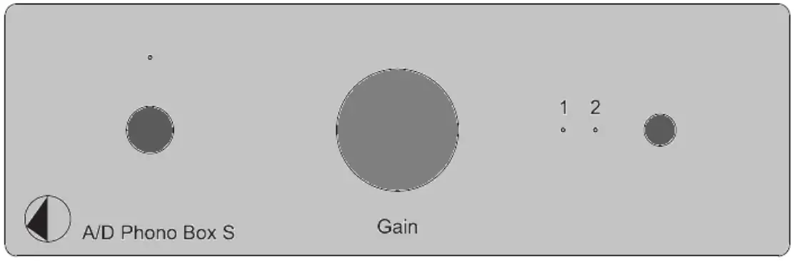 Front panel controls