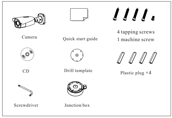 speco technologies O2BLP1M 2MP Outdoor Network License Plate Recognition Bullet Camera-Package