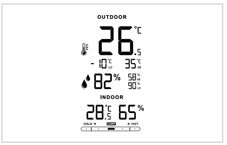 MARATHON PARIS Weather Station - hygrometer