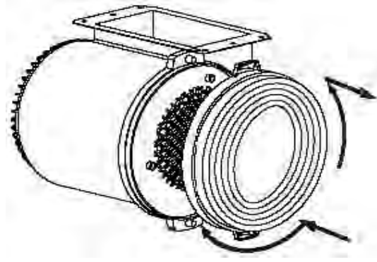 euro appliances EP52UMS Range Hoods - clockwise