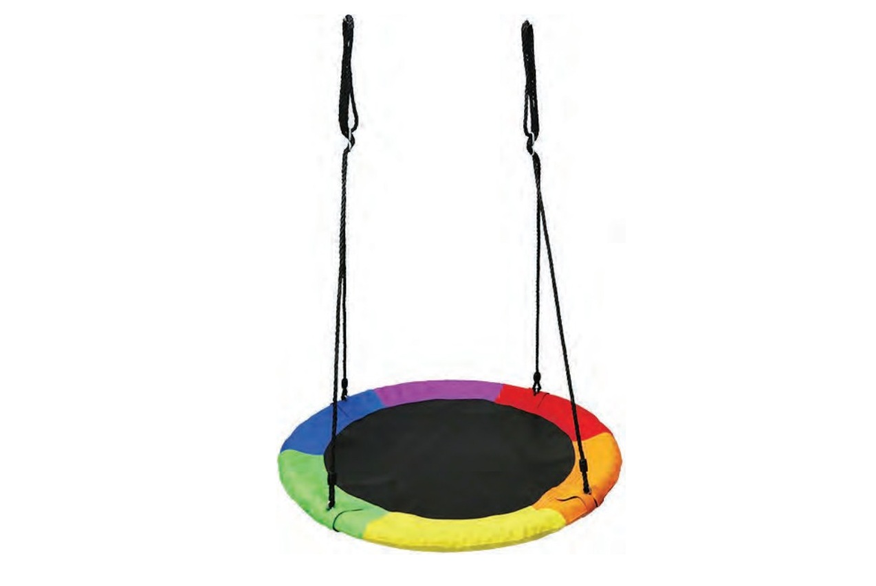 Serenelife Slswng100rb Indoor/outdoor Hanging Rope Swinging Seat Spinner User Manual