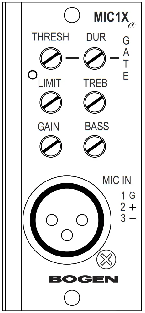 BOGEN Microphone Input Module MIC1X