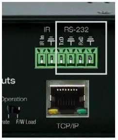 Key digital KD-MAX8x8 Audio Matrix Switcher with built-in Audio DSP Instruction Manual - Connection Protocol