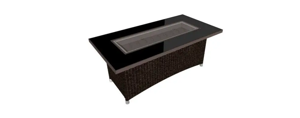 Outdoor Greatroom Mg-1242-blsm-k Montego Fire Pit Table Instruction Manual