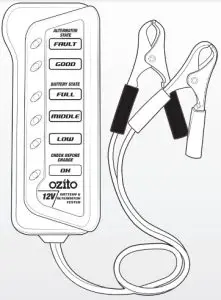 ozito OCBT-1200 12V Battery and Alternator Tester