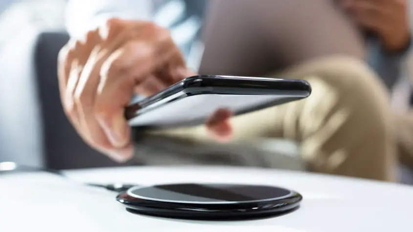 Hama 00188324 Wireless Charger Qi-fc10s-fabric Instruction Manual