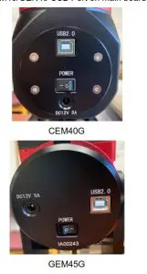 iOptron CEM40 GEM45 Firmware Upgrade-main board