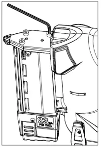 milwaukee 2540 20 M12 23GA Pin Nailer-Clearing1