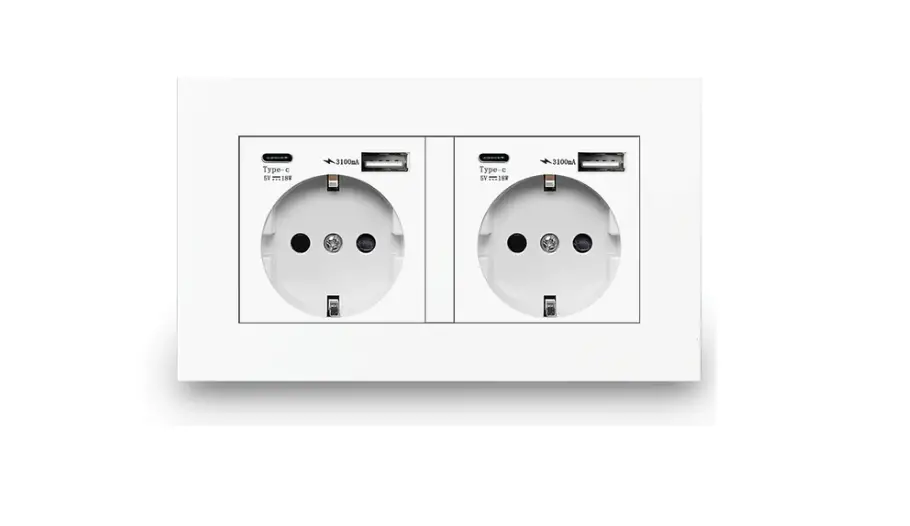 Imperii Power Outlet With 2 Usb Instruction Manual