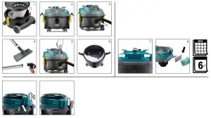 TENNANT Dry Vacuum Cleaner - FIG