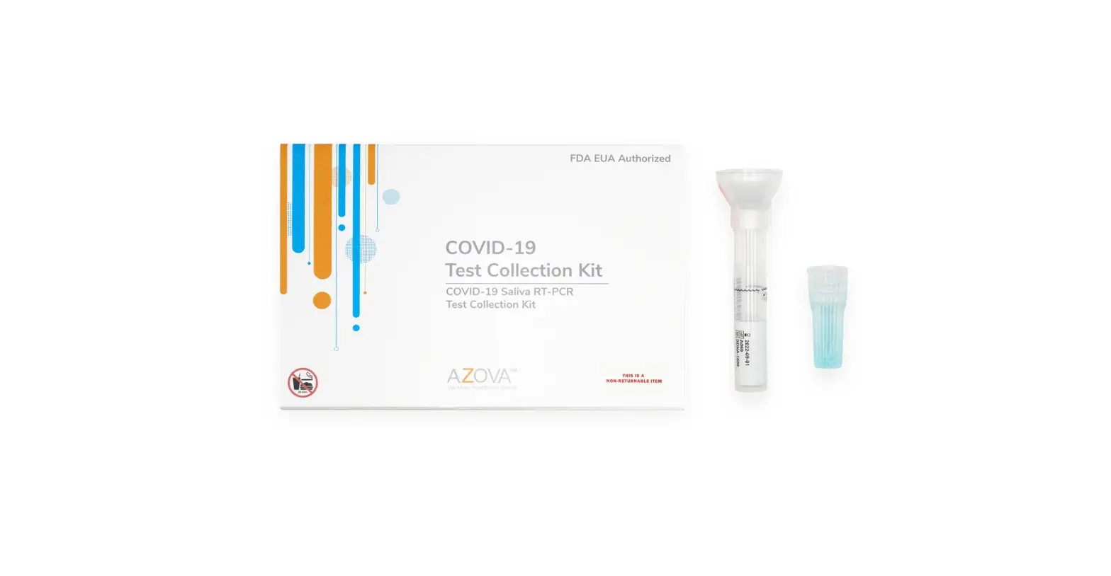 Azova At-home Covid-19 Test Collection Kit Instructions