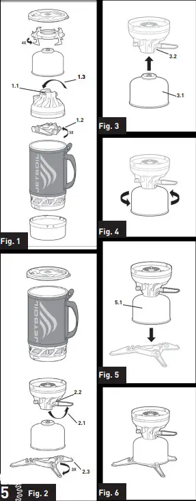 JETBOIL FLASH Cooking System - FIG