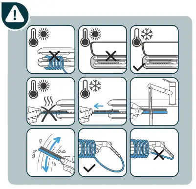 Rowenta LP1200 Steam Pod - Run through hair slowly 2