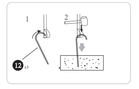 Kmart Monkey Bar Swing Set Step 8.1