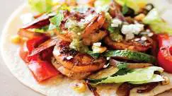 OVENTE BGI102 Series BGI102S Infrared Ceramic Electric Cooktop with Dual Burners - shRImp FAJITAS