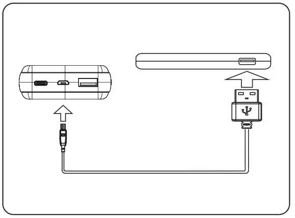 Charge the battery pack itself 1