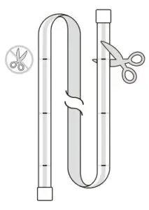 MERCURY EW012 Smart Wi-Fi LED Strip - Dark lines