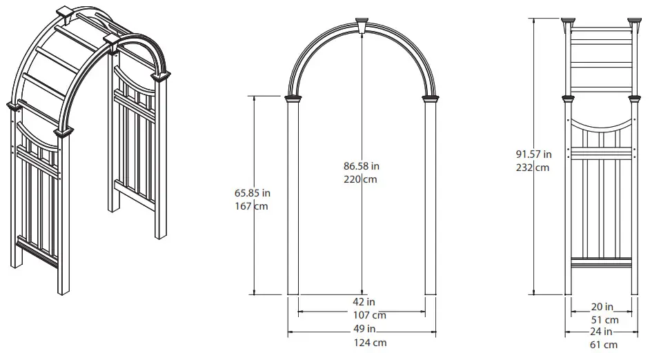 The Vienna Arbor Arch Cover
