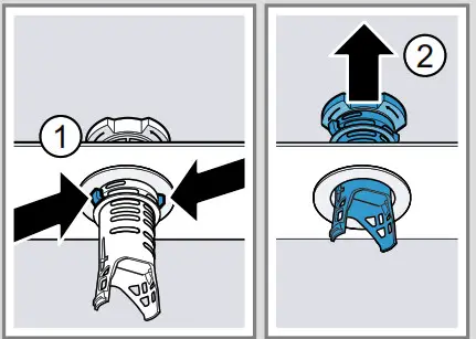 BOSCH SMV8YCX03E Fully Integrated Dishwasher- Cleaning filters 2