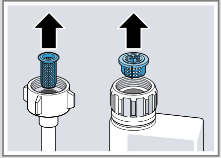 BOSCH SMV8YCX03E Fully Integrated Dishwasher- filter