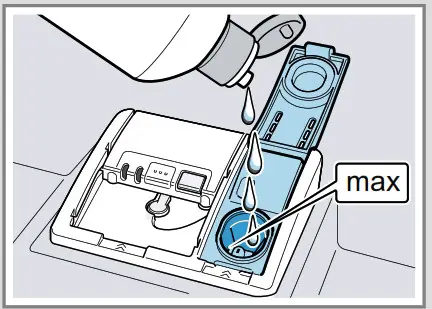 BOSCH SMV8YCX03E Fully Integrated Dishwasher- rinse aid