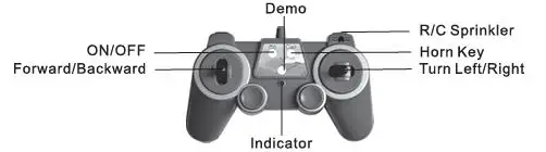 Dittomtoys E355-003 Farm Tractor with Water Sprinkler Barrel fig1