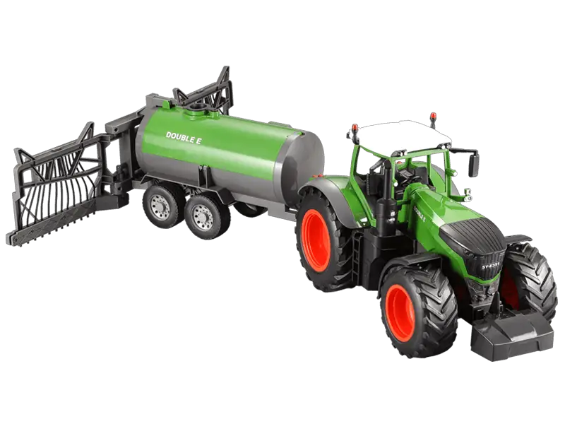 Dittomtoys E355-003 Farm Tractor with Water Sprinkler Barrel image