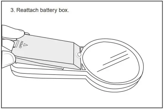 FIG 4 INSTALLING THE BATTERIES