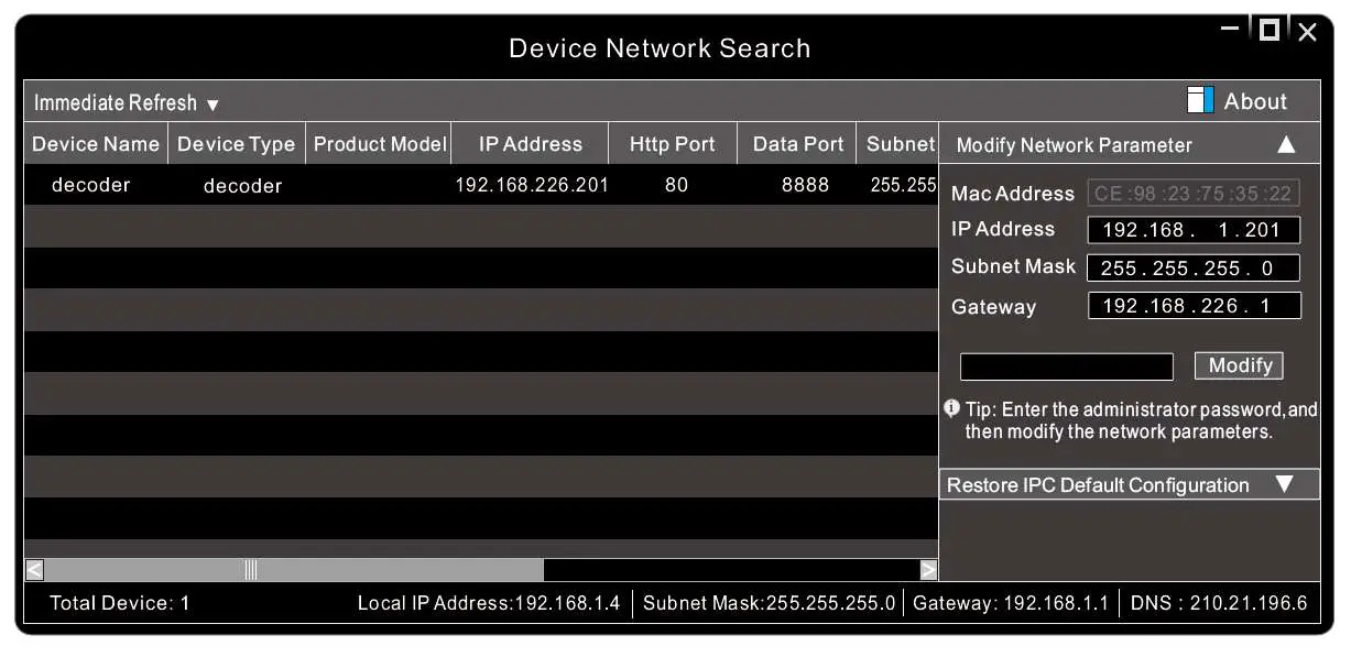 COMELIT DEC0804 HD Decoder fig4