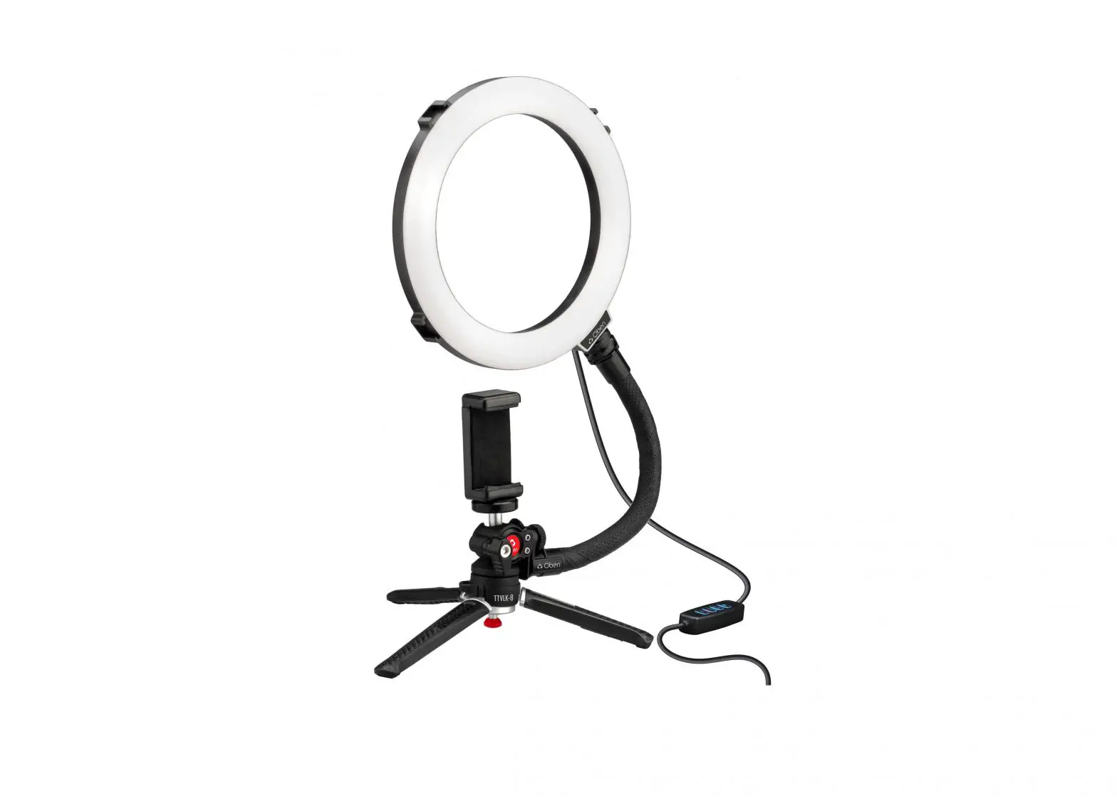 Oben Tripod Vlogging Kit With Ring Light User Manual