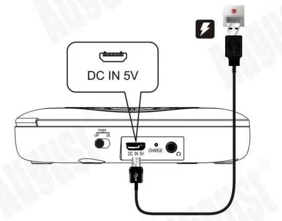 August SE10 Portable CD and MP3 Player - figure 5