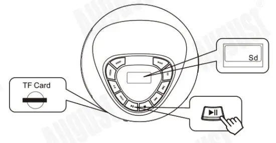 August SE10 Portable CD and MP3 Player - figure 9
