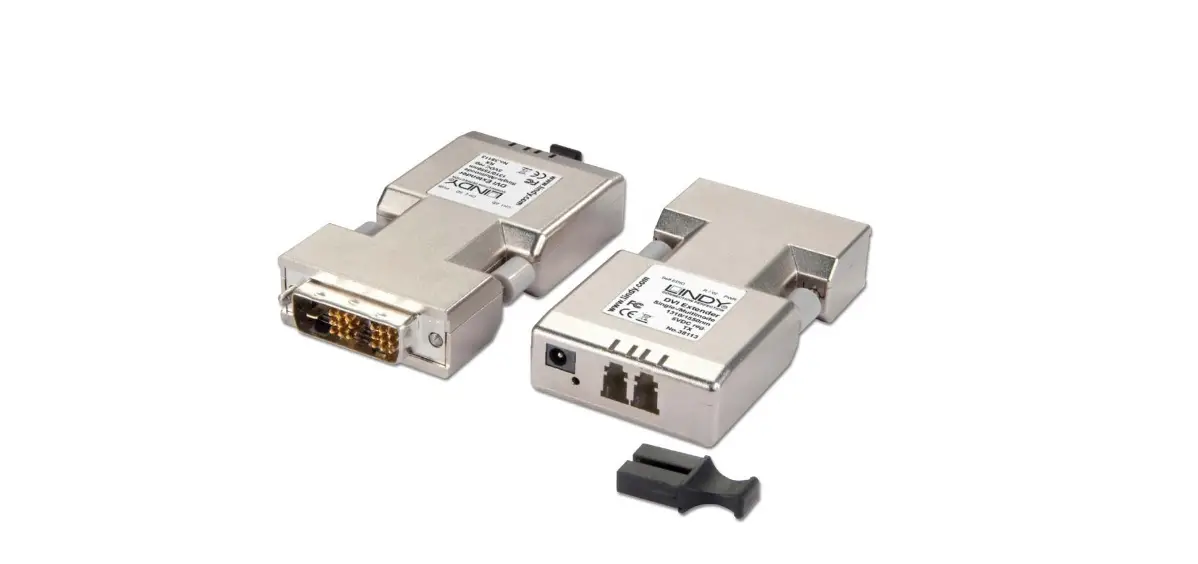 Lindy 38113 1500m Fibre Optic Dvi-d Single Link Extender User Manual