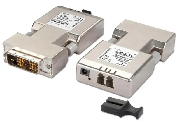 LINDY 38113 1500m Fibre Optic DVI-D Single Link Extender pro