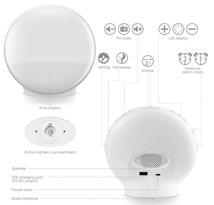 Wak- Up-Light-Sunrise-Alarm-Clock-for-Kids-Heavy-Sleepers-Bedroom-fig-1