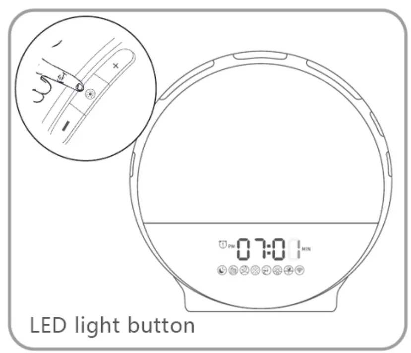 Wak- Up-Light-Sunrise-Alarm-Clock-for-Kids-Heavy-Sleepers-Bedroom-fig-4