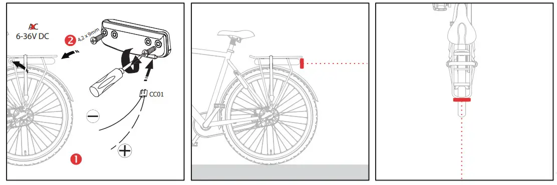 spanninga NSG 4470108 Solo X Bicycle Light - fig