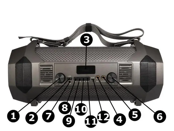 velleman Fluide Bazooka Bluetooth Speaker 3